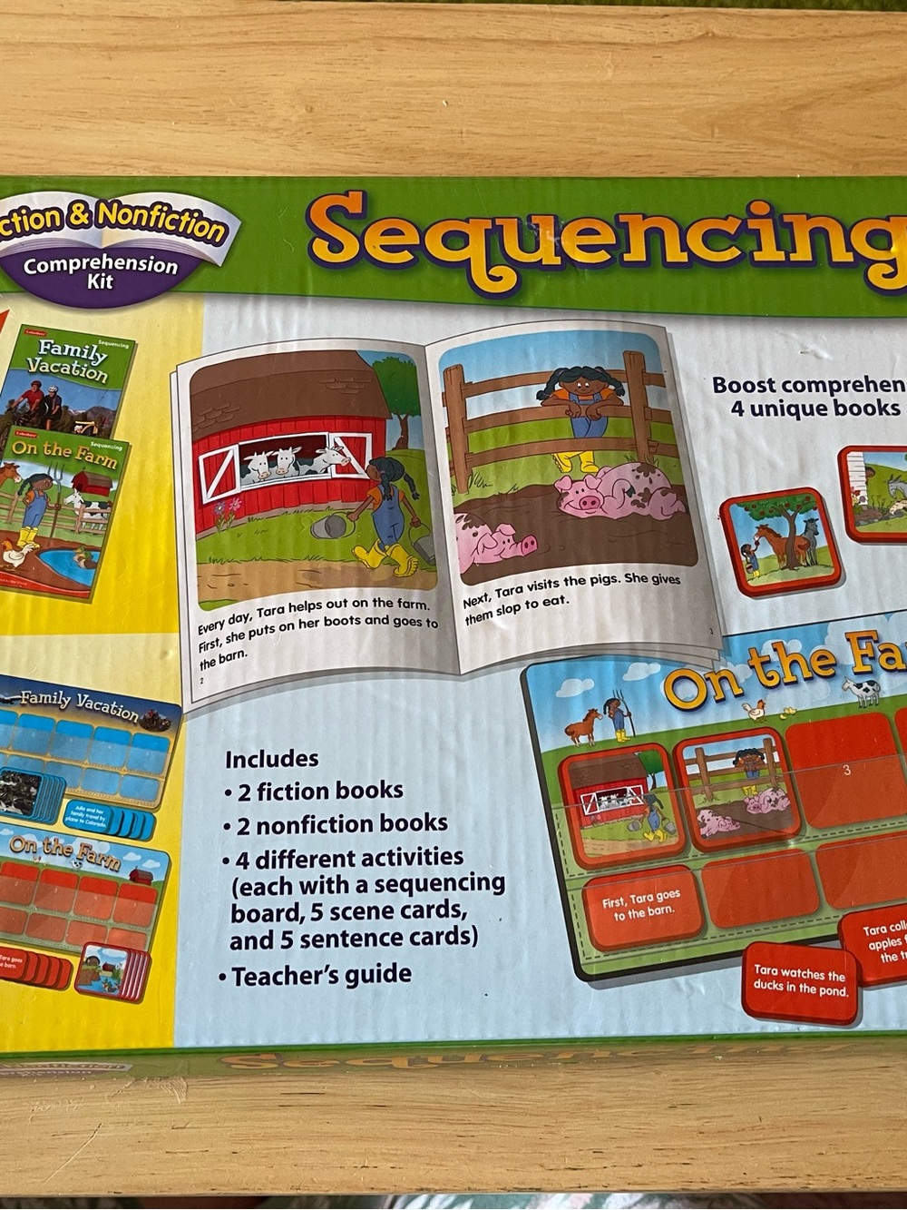 Lakeshore Sequencing Series Fiction Or Nonfiction